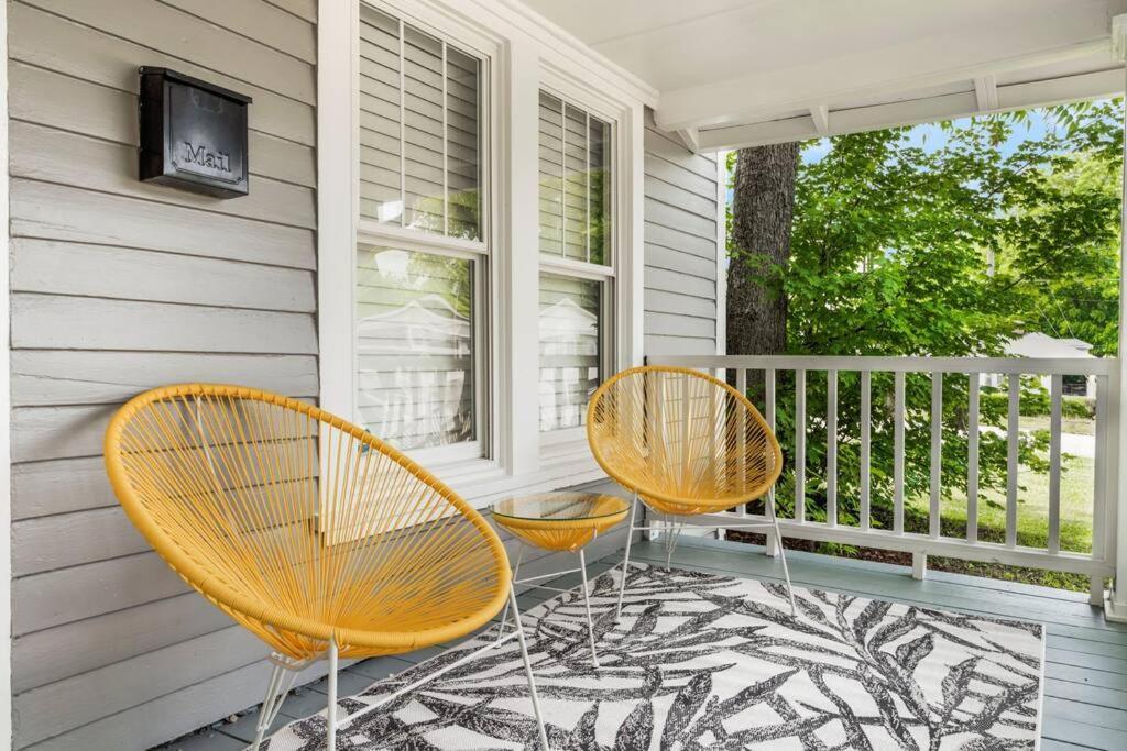 Villa Bright + New - Fire Pit - Hammock - 3 Bd Raleigh Exterior foto